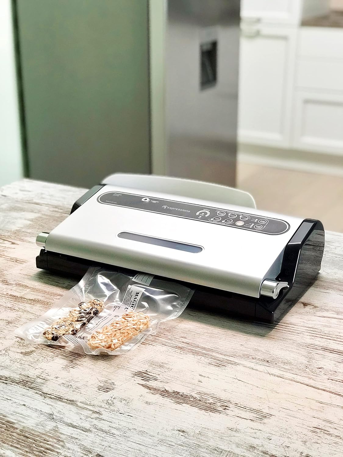 Vacumeermachine – Vacuümsealer – Vacuum Sealer – Seal Apparaat – Vacuümmachine – Dubbele Professionele Pomp – Zelfkoelend Aluminium Sealing-Element