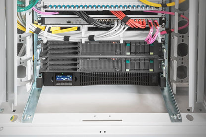UPS – Ononderbroken Voeding – Noodstroomvoorziening – Noodvoeding – Back Up Voeding – 1000 VA / 1000 W – 19 Inch 2U Rackmontage