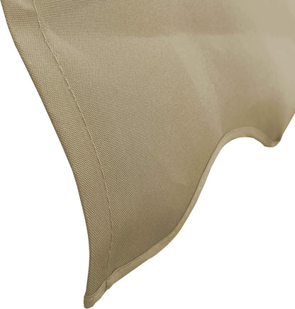 QUICK STAR klemluifel 250x130cm beige balkonluifel zonwering terrasoverkapping in hoogte verstelbaar van 200-290cm luifel balkon zonder boren