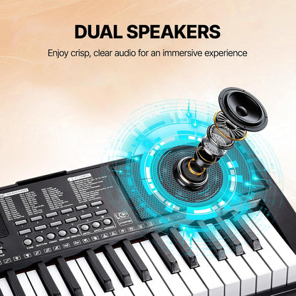 Digitale Piano Set – Keyboard – Pianotoetsenbord – Elektrisch Toetsenbord – Keyboard Piano – 88 Halfgewogen Toetsen – Bluetooth 5.0, USB En MIDI