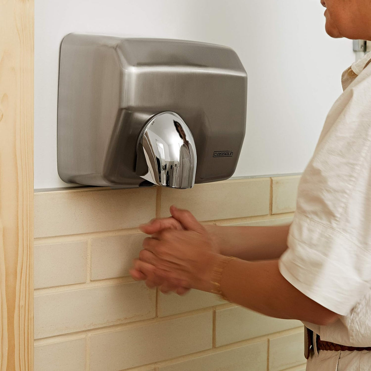 Casselin cb2inox Hot-Air Hand Dryer 2500 Watts
