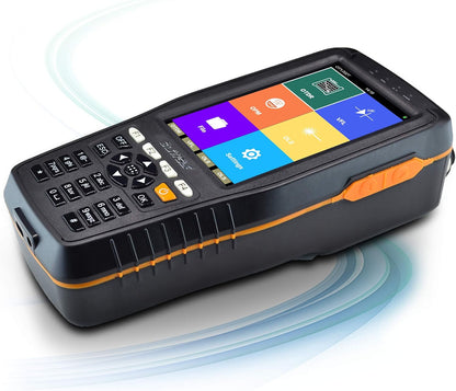 1310/1550nm 22/20dB handheld 4in1 mini OTDR + VFL+OPM+OLS 4 inch touchscreen 60 km glasvezel tester/glasvezel tester/optische tijdbereik-reflectometer met SC(APC) + FC(APC) + FC naar