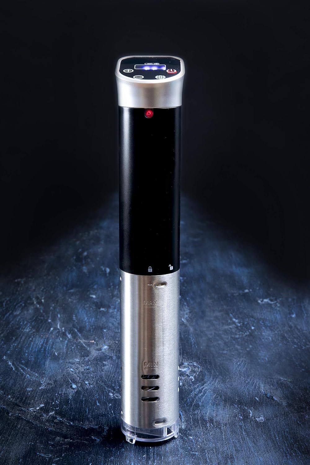 Gastronoma 18310009 WIFI Sous Vide Stick Garer, app in het Duits 1000 watt, roestvrij staal design