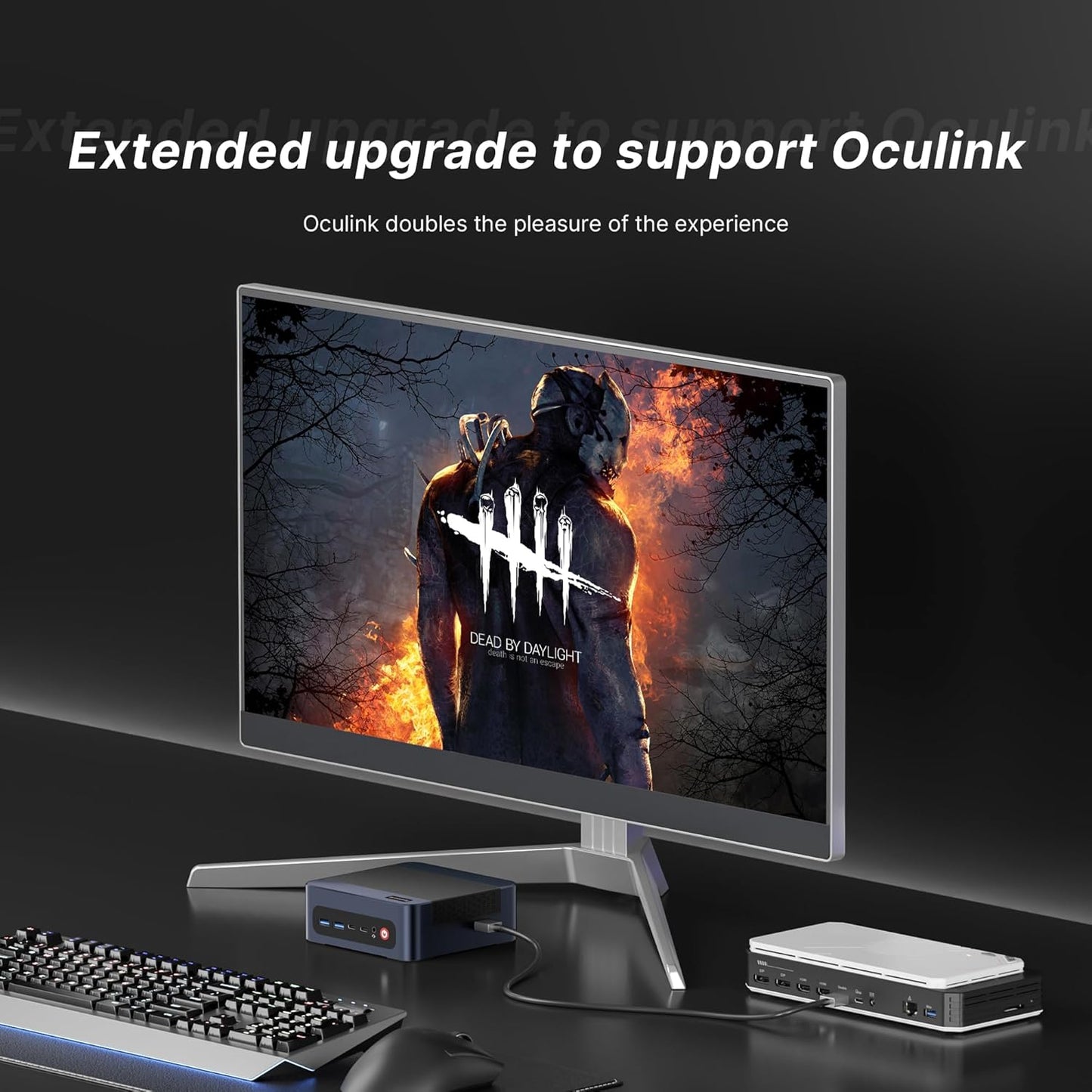 Gaming PC – Game Computer – Desktop PC – Mini PC – High-Performance PC – Compact Formaat – AMD Ryzen 7 7840HS – 32GB DDR5 RAM & 1TB NVMe SSD