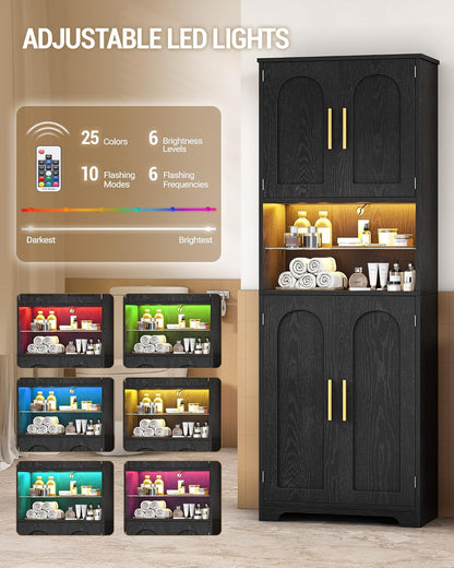 Hzuaneri Tall and midi cabinets for bathroom ESC68204XEU