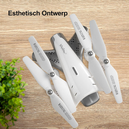 Loolinn | Drone Quadcopter met HD Camera voor Kinderen als Cadeau - Optische Stroompositioneringstechnologie, Zeer Stabiele Vlucht, 60 Minuten Vliegtijd, Drie Batterijen (Cadeau voor Kinderen)