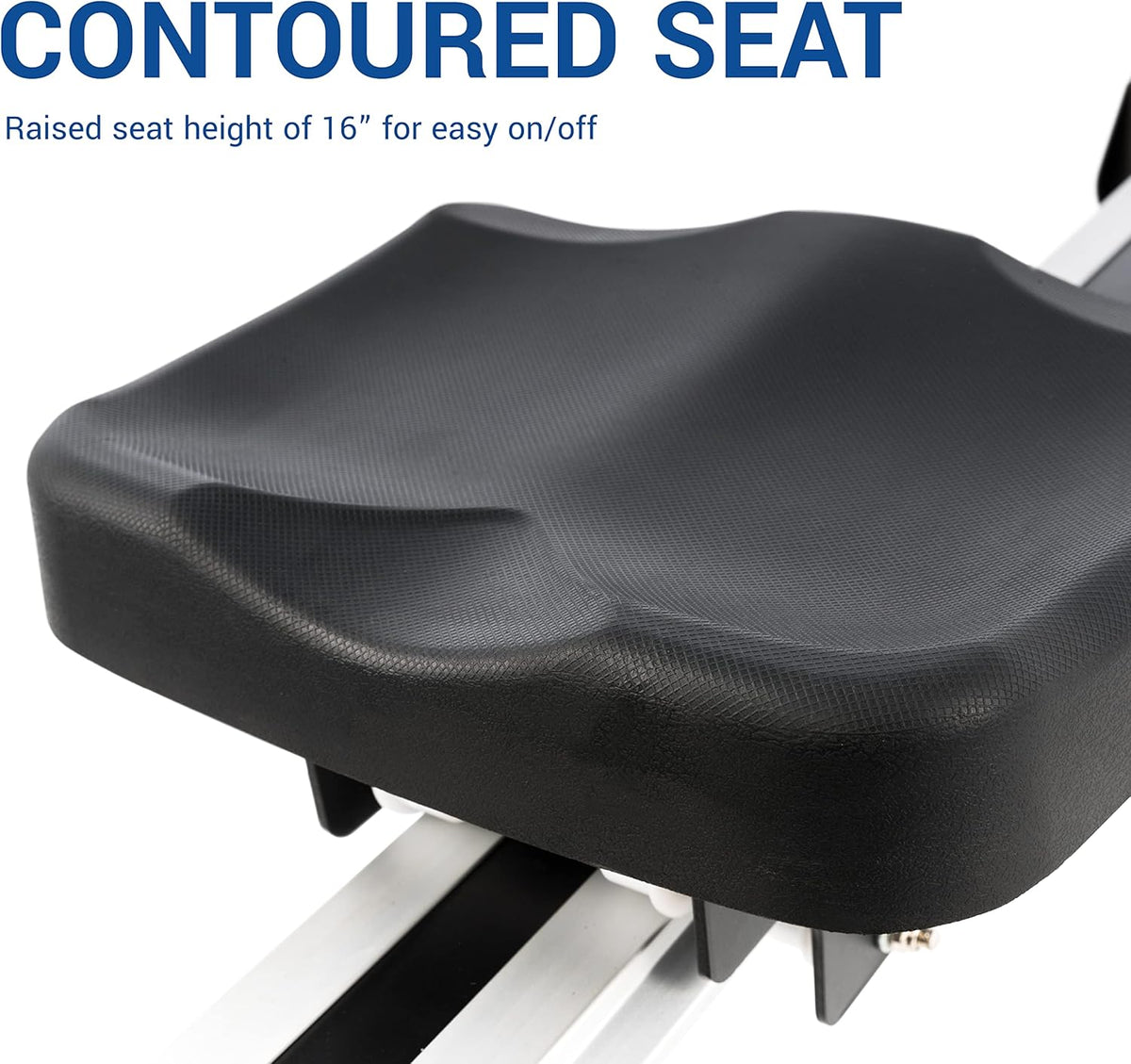 Roeitrainer – Roeimachine – Roeiapparaat – Hometrainer – Fitnessmachine – 8 Magnetische Weerstandsniveaus – Inklapbaar Met Ergonomisch Zadel