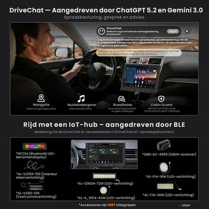 ATOTOZONE X10DG209E 9.35" QLED DAB+ Android Double Din Car Stereo, 8+128G, 4G LTE,Wireless Carplay & Android Auto, AI Voice Assistant, GPS Tracking, Dual Camera inputs & Mic & BT, LRV, 36B-EQ