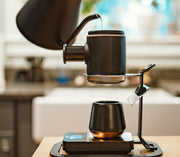 Draagbare Espressomachine - Koffiemachine - Handmatige Espresso Machine - met Beschermhoes - 18 bar - 80ml - voor Kantoor - Fietsen - Hiking - ‎10.6 x 7.8 x 7.1 cm - Grijs