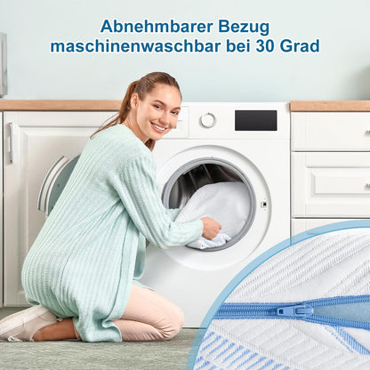 Matrastopper – Topper – Matrasversteviger – Matrasbeschermer – Matrasverbeteraar – 120x200 cm – 10 cm Gel Koudschuim – OEKO-TEX Wasbare Hoes
