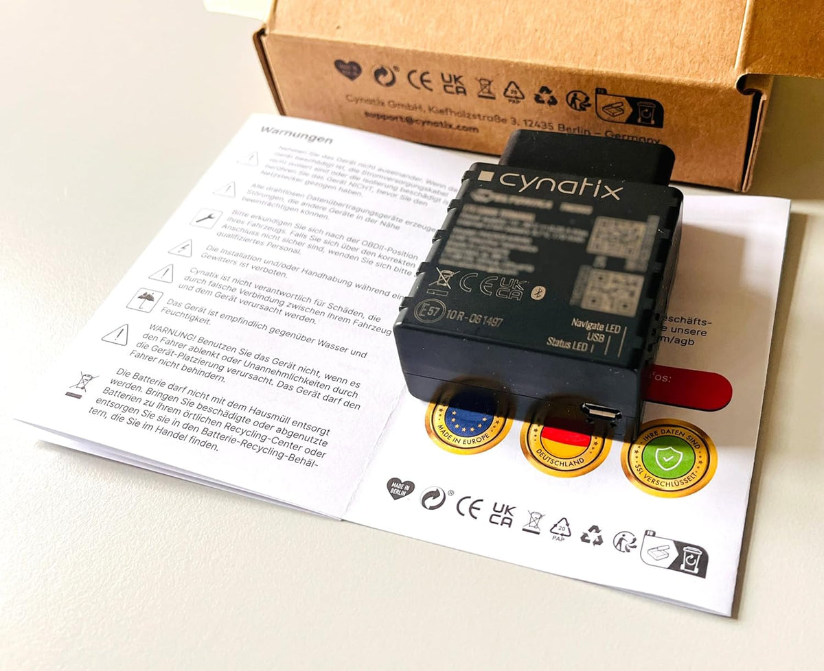 GPS Tracker 4G-Pro 2-Years All-In Package/No monthly fee/Real-Time Vehicle Tracking, Trip History, Driving Alerts, GeoFence, Fuel Economy, Error Codes, Calendar