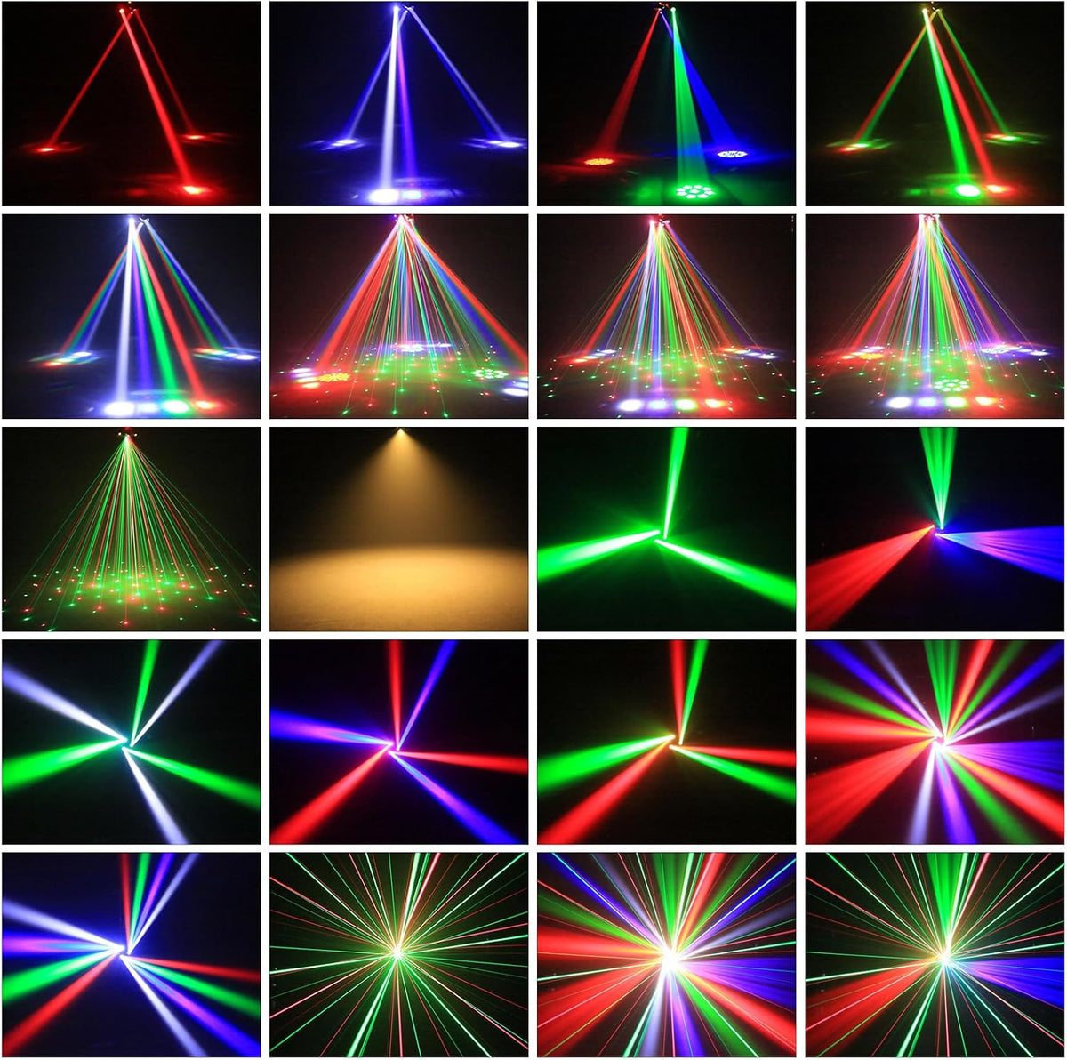 Moving Head LED 150W met afstandsbediening RGBW Gobo Beam discolicht partylicht 26CH DMX podiumlicht voor DJ Bar Verjaardag Club Bruiloft Koplamp