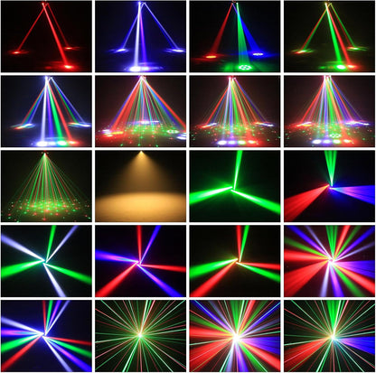 Moving Head LED 150W met afstandsbediening RGBW Gobo Beam discolicht partylicht 26CH DMX podiumlicht voor DJ Bar Verjaardag Club Bruiloft Koplamp