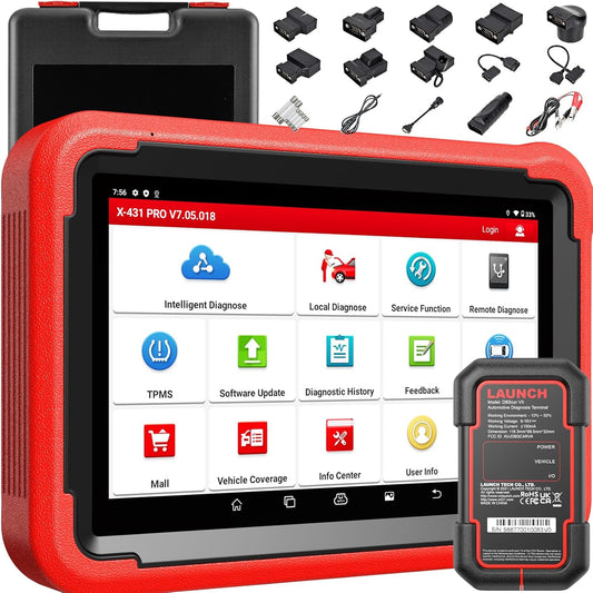 LAUNCH Start X431 PROS V -auto van het diagnostische apparaat van het compleet Level OE -systeem, bidirectionele controle, immobiele service, sleutelprogrammering, ECU -codering