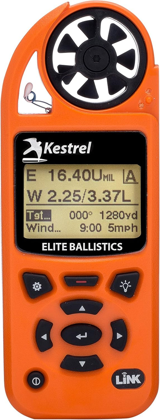 Kestrel Elite weermeter met toegepaste ballistiek