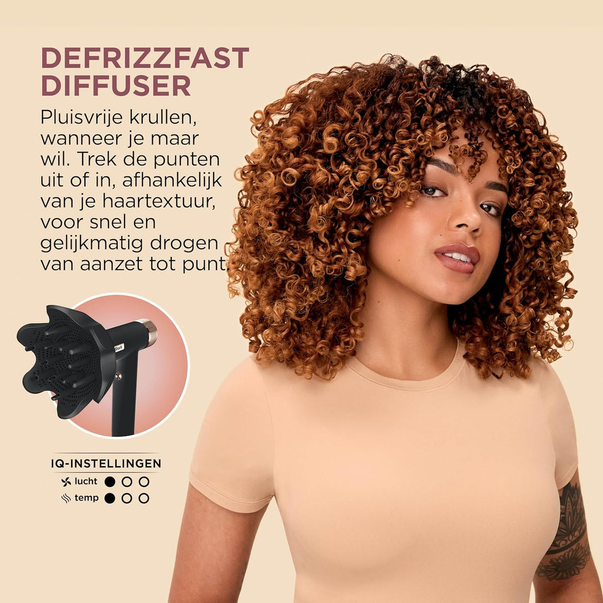 Shark SpeedStyle Haardroger & RapidGloss Finisher met Opbergtas & Haarklemmen, 5 Stylers, Voor Alle Haartypes, Ultrasnel Droog, Gladstrijken van Pluizig Haar, Geen Warmteschade, Ionisch, HD353BKEU
