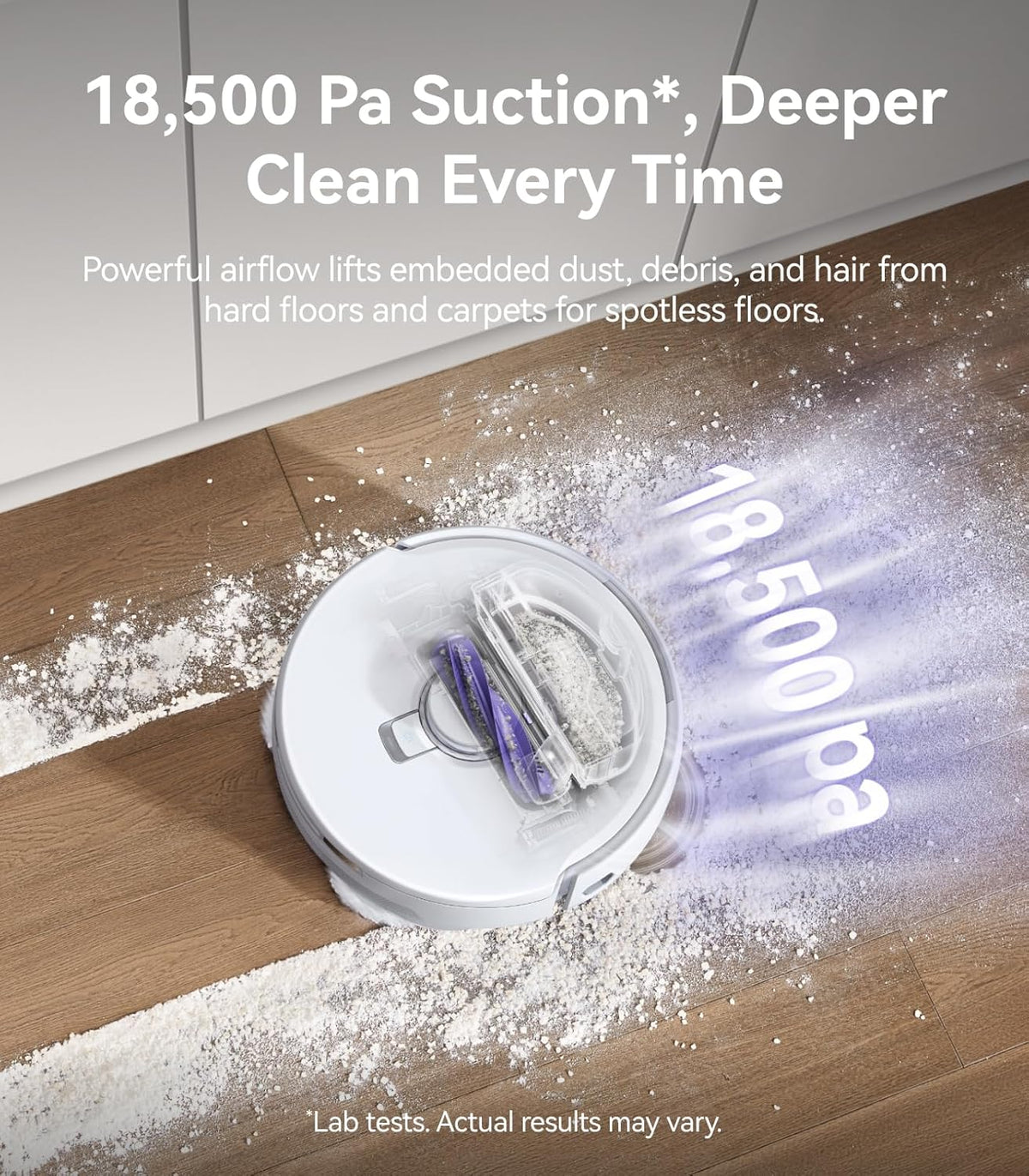 NARWAL Freo Z10 Pro Robotstofzuiger en Dweil, 18500Pa, CarpetFocus 2.0, DualFlow 2.0 Anti-klit voor Haren, Uitschuifbare Dweil, LDS Radarnavigatie, 75℃ Warm Water Zelfreiniging, Zelfreinigend