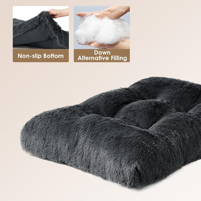 Hondenbed – Hondenkussen – Huisdierbed – Dogbasket – Hondenmand XL – Extra Groot 112x85 cm – Zacht Pluche – Antislip en Wasbaar
