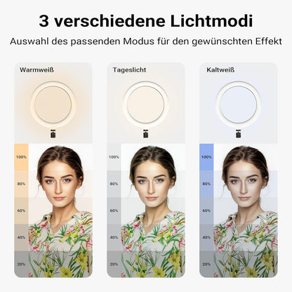 4-In-1 Statief – Camerastatief – Fotostatief – Smartphonehouder – Ringlichtstatief – Op Wielen – Geschikt Voor Schermen 17-32 Inch
