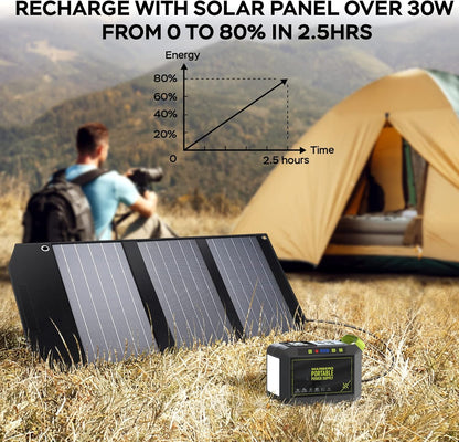 Draagbare Powerstation – Generator – Accubank – Mobiele Energie – Powerbank – 88Wh 24000mAh – Compact en Lichtgewicht – Meerdere Snellaadpoorten - QUORE