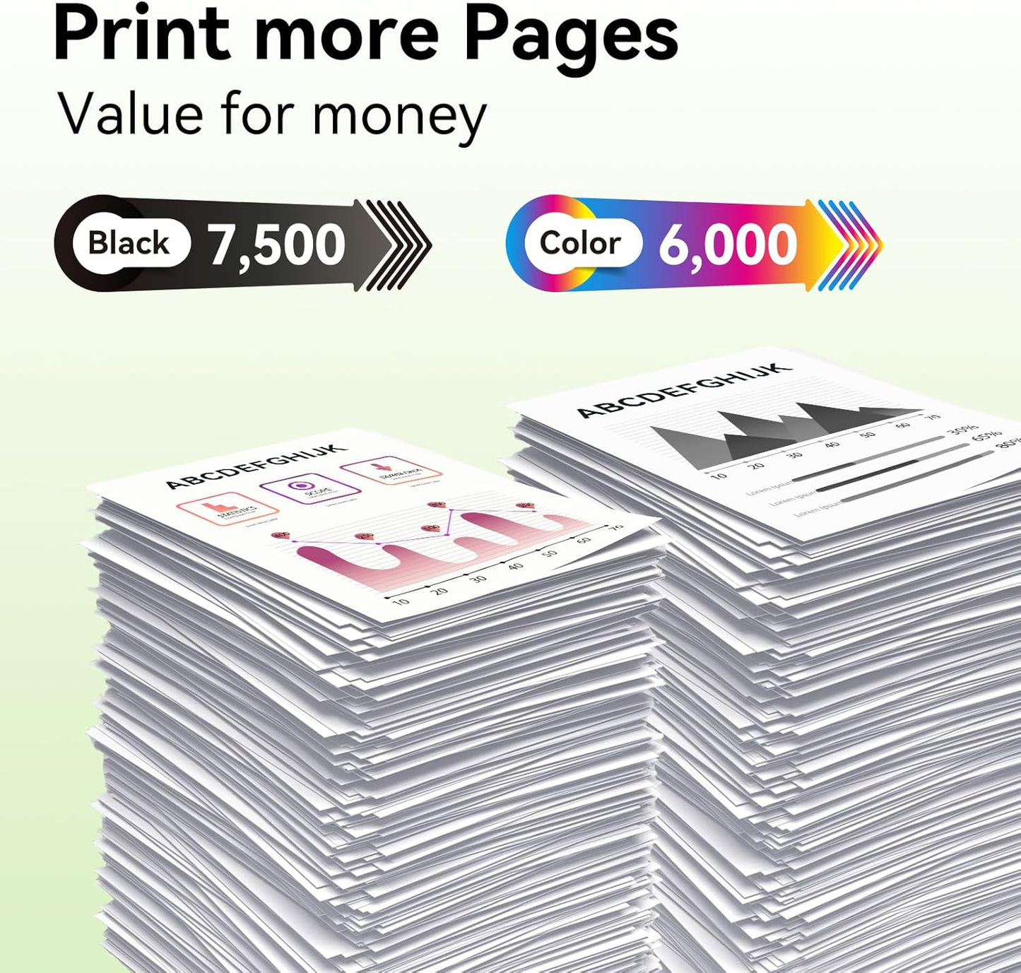 Toner 4-Pack – Tonercartridge – Printercartridge – Kleurtoner – Laserprinter Toner – Hoge Paginacapaciteit Tot 7500 Pagina’s – Plug & Play Met Ingebouwde Chip