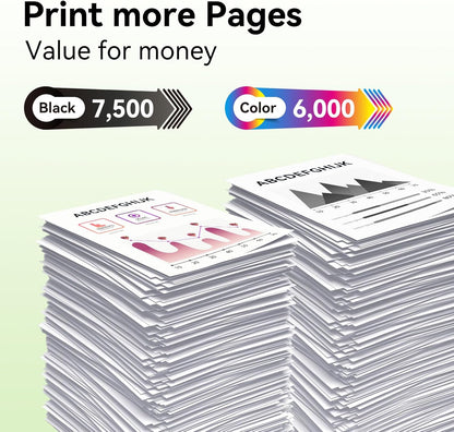 Toner 4-Pack – Tonercartridge – Printercartridge – Kleurtoner – Laserprinter Toner – Hoge Paginacapaciteit Tot 7500 Pagina’s – Plug & Play Met Ingebouwde Chip