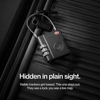 KeySmart SmartLock Tracking Bagagesloten TSA Goedgekeurd - Compatibel met Apple Find My App, Bluetooth GPS-tracker, waterbestendig, vergrendel uw koffers en houd het bij (5 stuks)