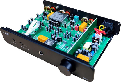 WAudio High Fidelity Phono voorversterker voor MM/MC draaitafels (zwart)