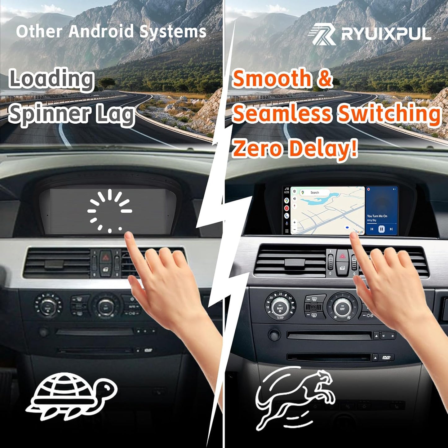 Autoradio – Draadloze Autoradio – Multimedia Speler – Auto Stereo – Inbouw Radio – Draadloze CarPlay & Android Auto – Snelle Opstarttijd – OEM Geluidskwaliteit