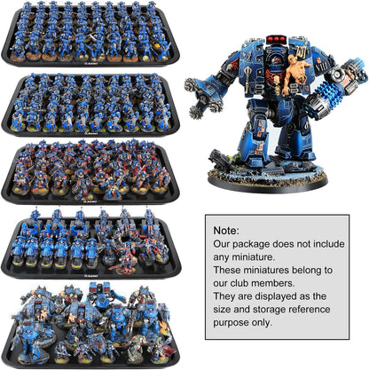 Jucoci Miniaturen Opbergkoffer Miniaturen Transportkoffer (groot formaat met licht)