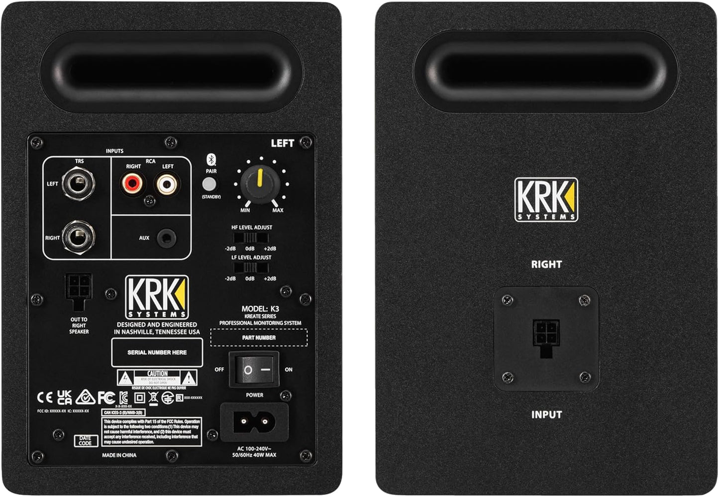 KRK Luidspreker van Monitoring Kreate 3 (paar)