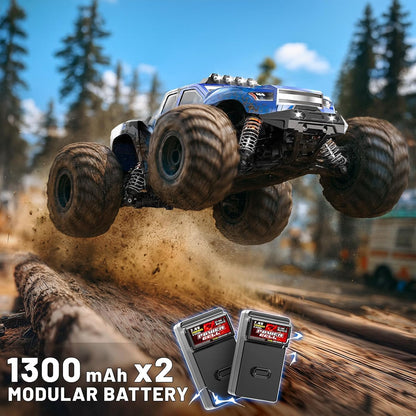 RC Auto 1:14 Off-Road Monstertruck – RC Truck – Afstandsbediening Auto – 4WD Buggy – 4x4 RC Voertuig – 40 km/u Snelheid – Waterdicht Met Metalen Schokdempers