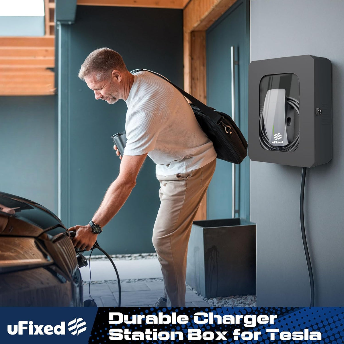 EV Charger Behuizing, Grijs