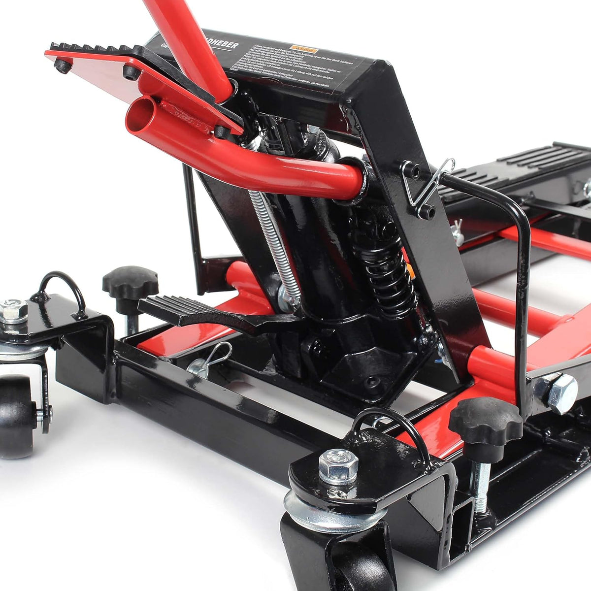 Hydraulische Motorkrik Voor Motor, Quad En ATV – Garagekrik – Werkplaatskrik – Motorlift – Quadkrik – 680 Kg Draagvermogen – Maximale Hefhoogte 38 Cm