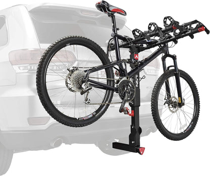 Allen Sports Premier Locking Quick Release 4-Bike Carrier voor 2 inch trekhaak, zwart