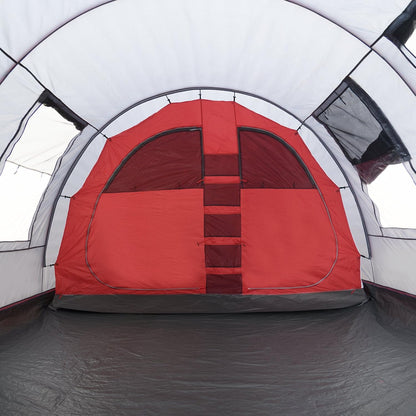Justcamp Atlanta 3, 5, 7 campingtent, tunneltent met luifel, ingenaaide bodem