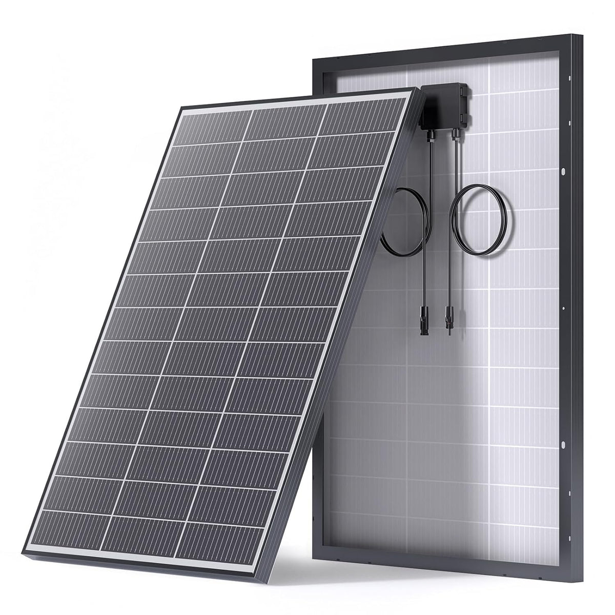 N-Type 16BB Zonnepaneel, 20.16V Monokristallijn Fotovoltaïsche Zonnecel, PV-Module voor 12 Volt-Batterijen, Caravan, Camper, Boot, Jacht, Dakhouders, Off-Grid (100W)