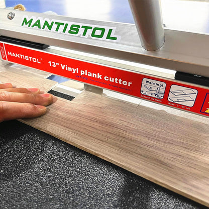 13 inch Pro Rigid Core Vinyl vloersnijder met inkepingsgereedschap, snijdt LVP, WPC, LVT, SPC, VCT, PVC voor complexe taken! Geen chippen, geen stroom nodig!