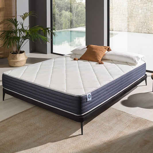 naturalex Supervisco | Soothing Contoured Supportive Memory Foam Mattress | EU Size 160x200cm | Prevents Cervical and Lumbar Pain | Enhanced Airflow for Added Freshness | Certified Pure