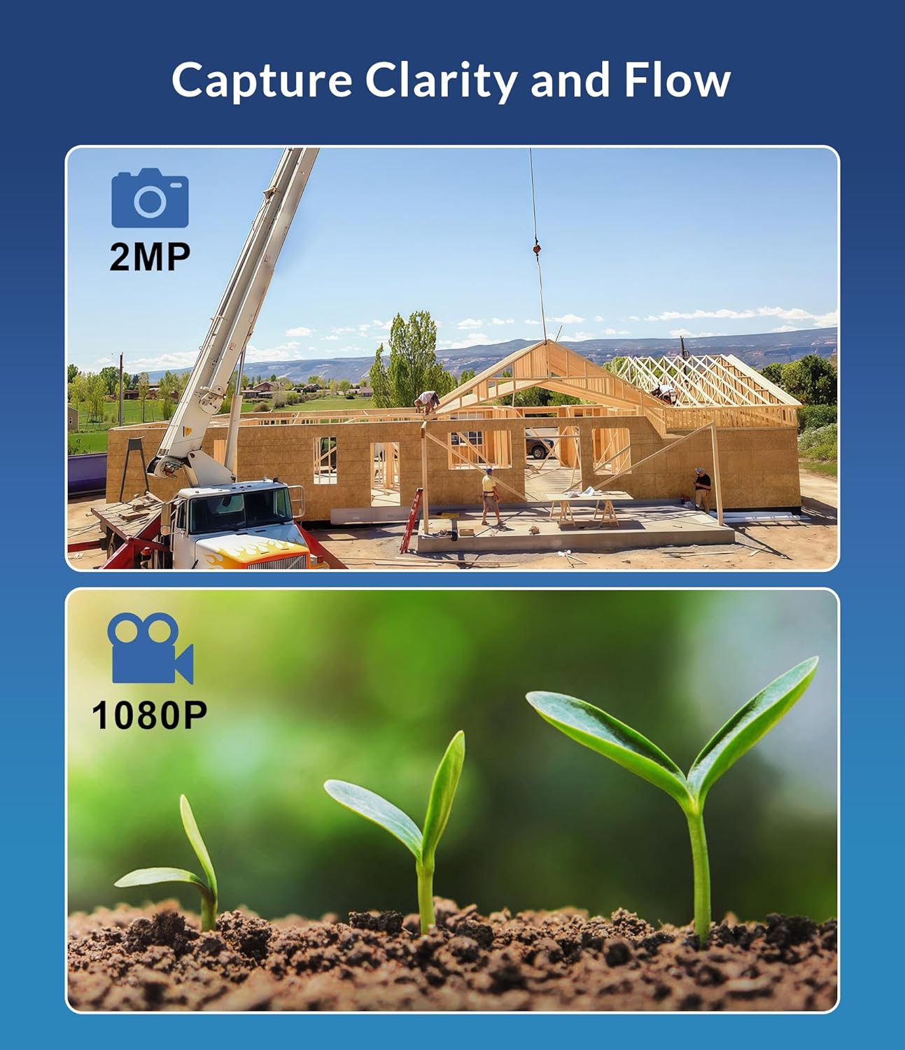 Time Lapse Camera Outdoor - 1080P Timelapse Camera met IR-positionering, 180 dagen opnamen, IP66 Waterbestendig voor buitenbouw, plantengroei, kunstprojecten en natuurverkenning (TL2000)