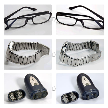 LifeBasis Professioneel ultrasoon reinigingsapparaat, brillenreinigingsapparaat met 5 tijdsinstellingen, 60 W, ultrasoon reinigingsapparaat voor sieraden, brillen, inktpatronen, gereedschap