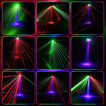 Disco Light Party Light, T100 Moving Head, LED RGB Licht DJ Projector Muziek Gecontroleerde DJ Disco Lichten, DMX Effect Spotlight, Voor KTV Familie Reünie Bruiloft Verjaardag Halloween