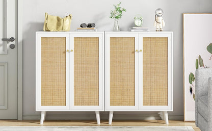 Keukenkast, sideboard met laden, commode met veel opbergruimte, kast met 2 deuren, multifunctionele kast, dressoir voor woonkamer, keuken, eetkamer, modern, 34 x 80 x 112 cm