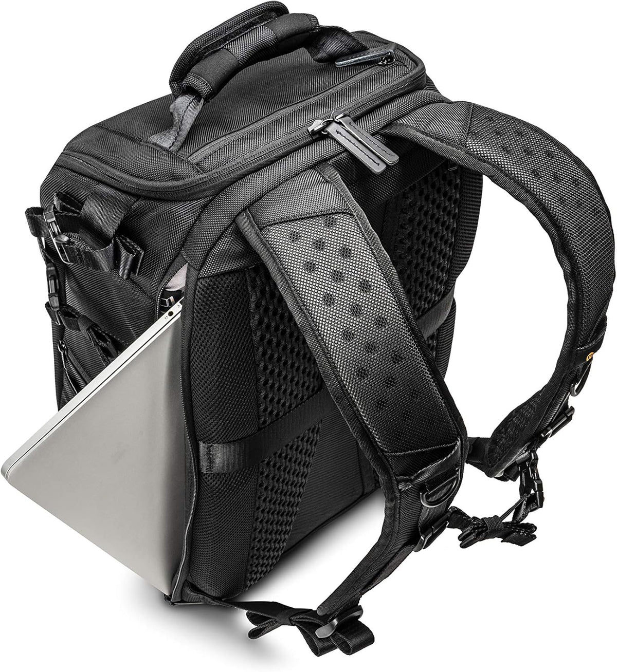 Camera-Rugzak Zwart 48 Cm – Cameratas – Fotorugzak – Fototas – Rugzak Voor Camera – Voor Laptop Tot 15 Inch – Met Regenhoes Inbegrepen