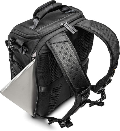 Camera-Rugzak Zwart 48 Cm – Cameratas – Fotorugzak – Fototas – Rugzak Voor Camera – Voor Laptop Tot 15 Inch – Met Regenhoes Inbegrepen