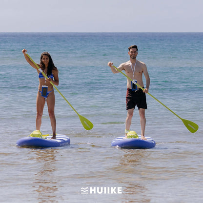 HUIIKE Stand Up Paddle Board met Accessoires, Peddel, Vinnen, Pomp. Opblaasbaar Supboard Uitstekende Stabiliteit en Weerstand. 305 x 84 x 15 cm, Maximaal Draagvermogen 130 kg