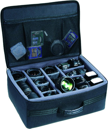 VANGUARD Supreme 46D Waterdichte Camera Case met Verwijderbare Divider System, Zwart
