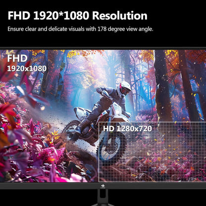 Z-Edge Gaming Monitor 24.5'', 240Hz, 1ms, FreeSync, FHD(1920x1080), PC Display with Ultra-Thin Bezel, 5000:1, 2*HDMI2.0 &DP1.4, Adjustable Tilt, VA, RGB Light, VESA 100*100mm(DP Cable Included)