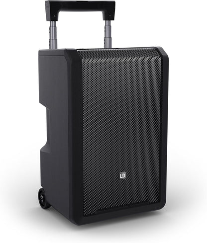 Mobiele PA-Luidspreker – Actieve Luidspreker – Bluetooth Speaker – Partyspeaker – Geluidsbox – 10 Inch Met Accu – Ingebouwde 6-Kanaals Mixer