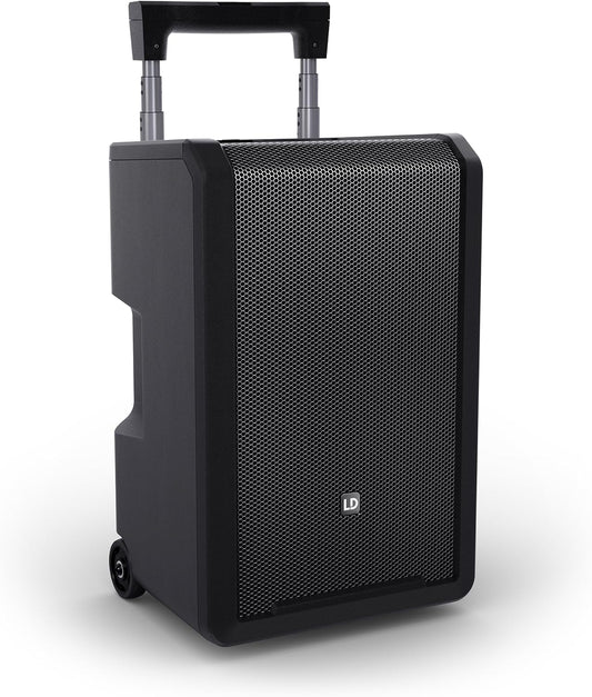 Mobiele PA-Luidspreker – Actieve Luidspreker – Bluetooth Speaker – Partyspeaker – Geluidsbox – 10 Inch Met Accu – Ingebouwde 6-Kanaals Mixer